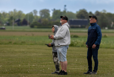 Modellflygets dag Eslöv ungdom prova på