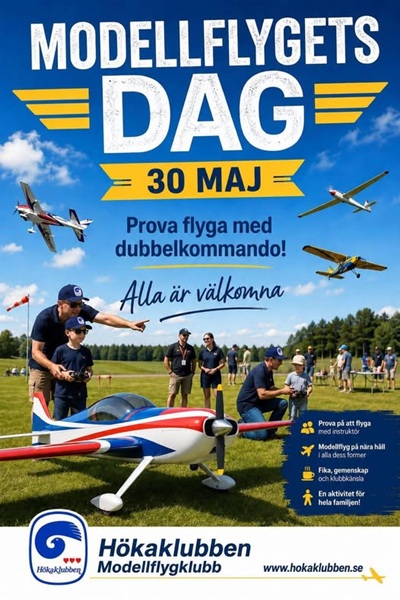Modellflygets dag Hökaklubben