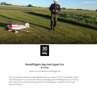Modellflygets dag Storslätt