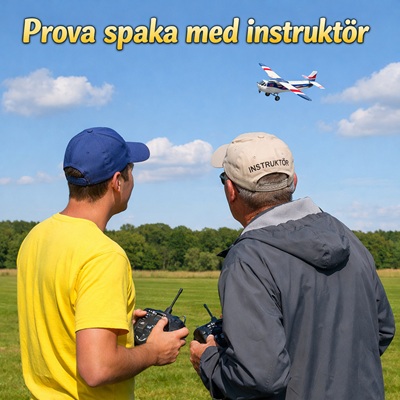 Prova spaka med instruktör